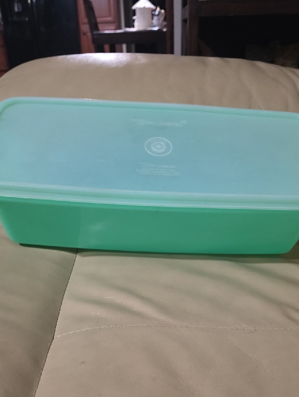 Vintage Jadeite Tupperware Celery Keeper